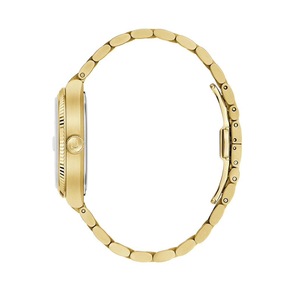 Super Seville Precisionist Gold-Tone 37.5mm - Black on Bracelet