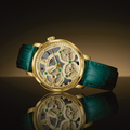 Spaceview Evolution 43.5mm - Champagne on Leather Strap