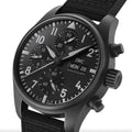 Pilot's Watch Chronograph TOP GUN Ceratanium® Case 41mm - Black on Rubber Strap