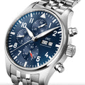 Pilot's Watch Chronograph 43mm - Blue on Bracelet