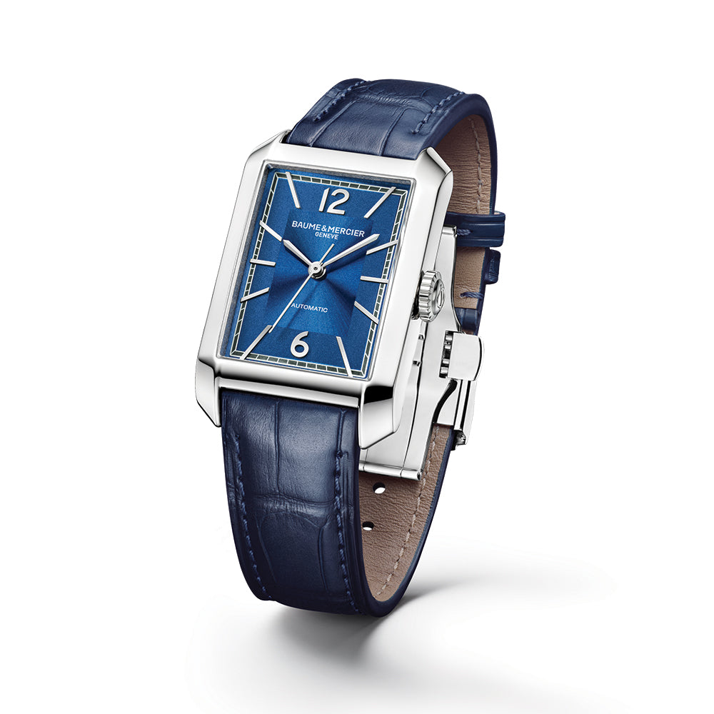 Hampton 10732 Automatic 43mm - Blue on Leather Strap