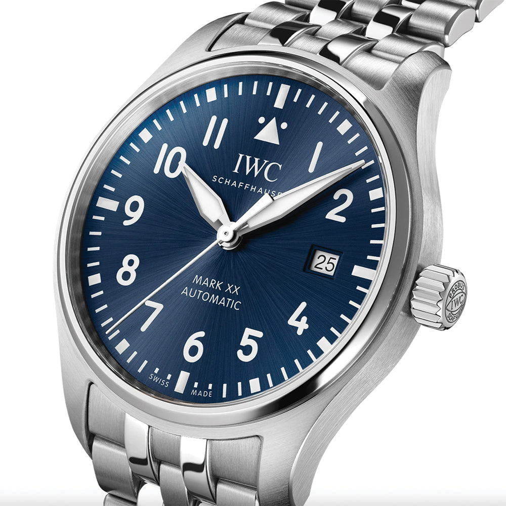 Pilot's Watch Automatic Mark XX 40 mm - Blue on Bracelet