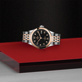 1926 Two-Tone 28mm - Black, Diamond-Set on Bracelet