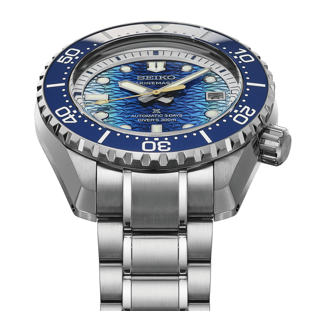 HBF002 Prospex Marinemaster 1968 Heritage JAMSTEC Limited Edition 42.6mm - Blue on Bracelet