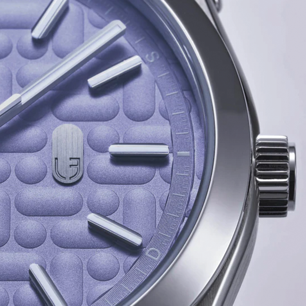 Louis Erard 2340 40mm - Mauve on Bracelet