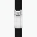 Black Bay 41mm - Black, Black Bezel on Rubber Strap
