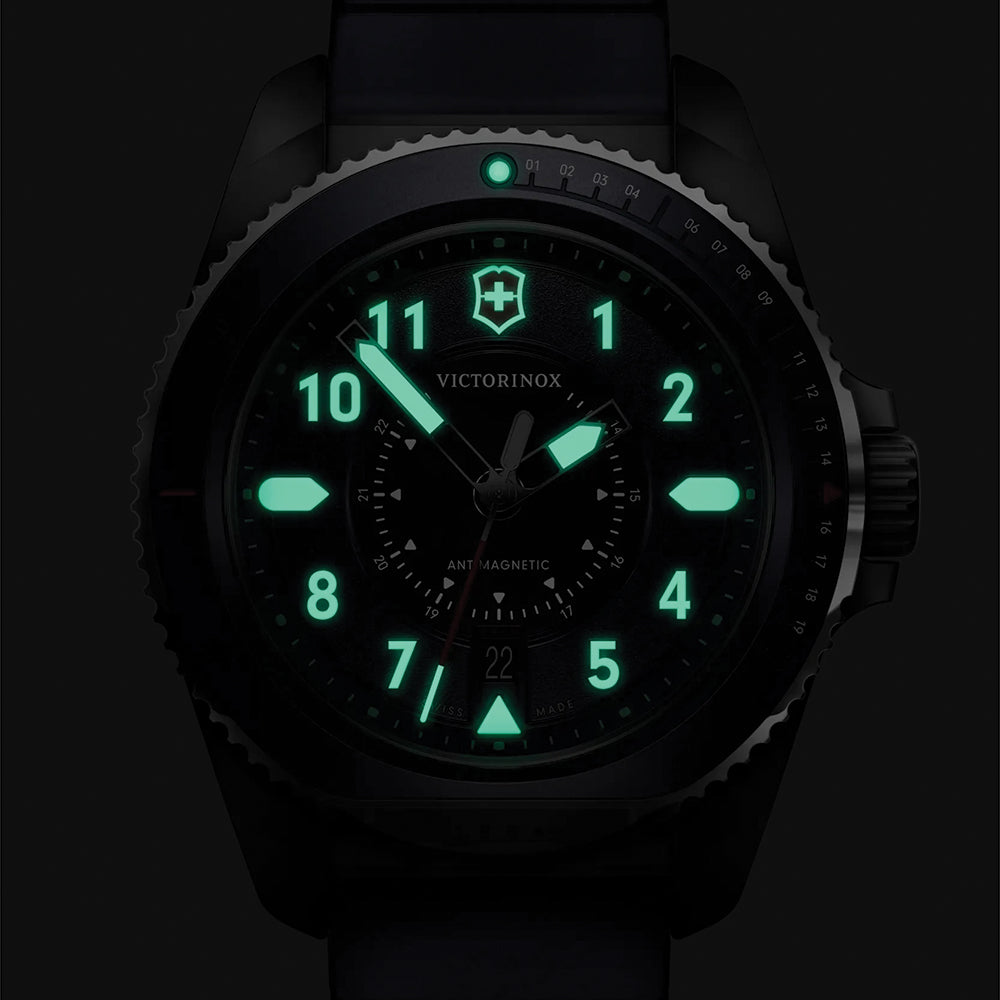 Journey 1884 Quartz 43mm - Blue on Rubber Strap