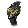 Spaceview Evolution 43.5mm - Black on Leather Strap