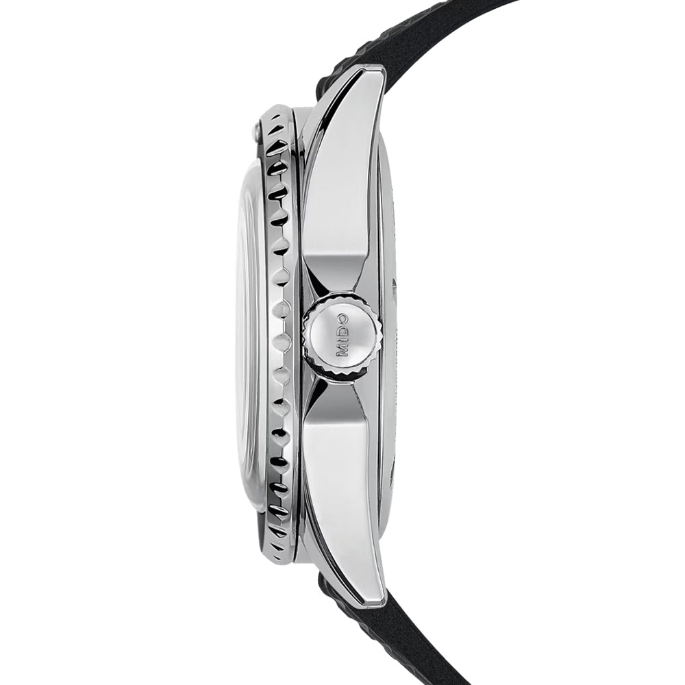 Ocean Star Tribute 40.5mm - Red on Rubber Strap