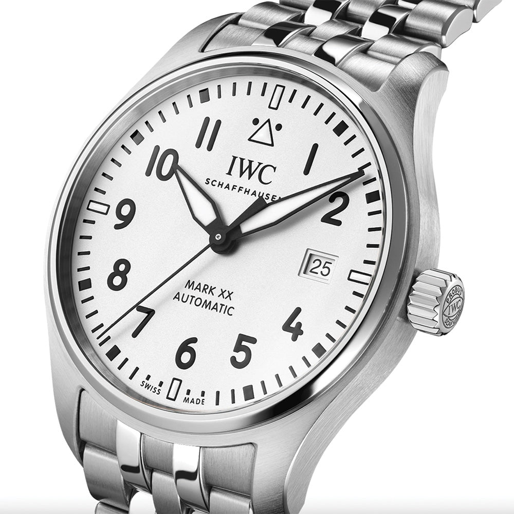 Pilot's Watch Automatic Mark XX 40mm - Silver-Plated on Bracelet