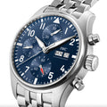 Pilot's Watch Chronograph 41mm - Blue on Bracelet
