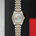 Black Bay One S&G 36mm - Silver, Diamond-Set and Diamond Bezel on Bracelet