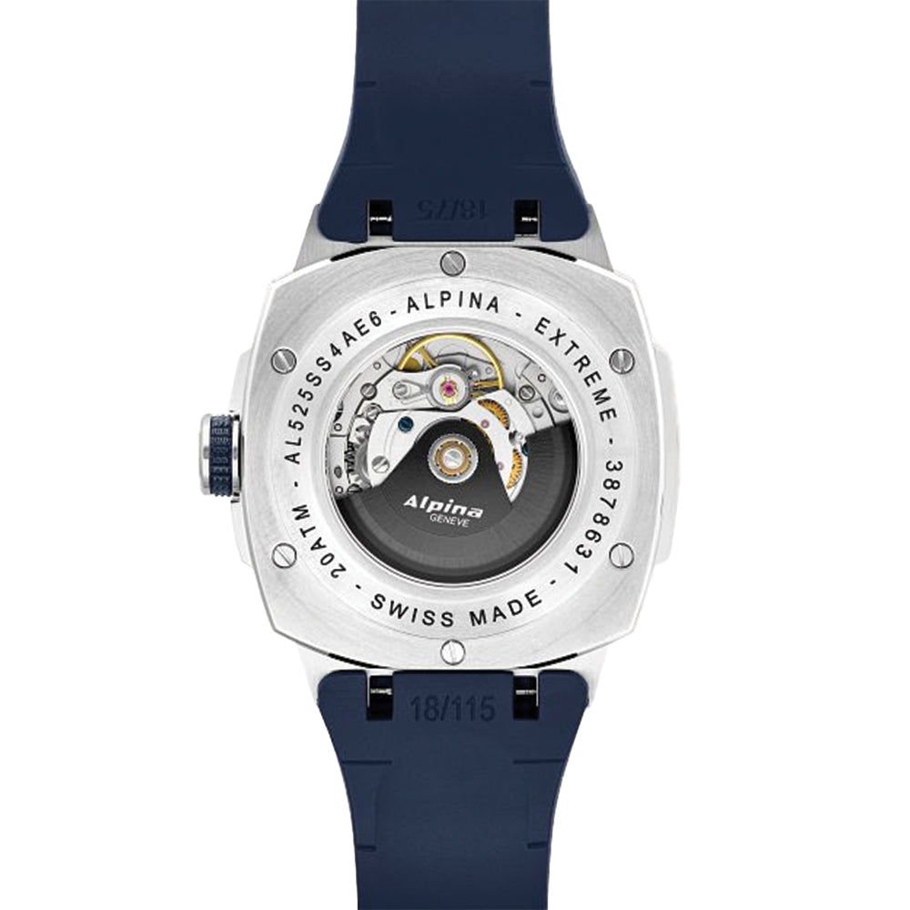 Alpiner Extreme Automatic 41mm - Blue on Rubber Strap