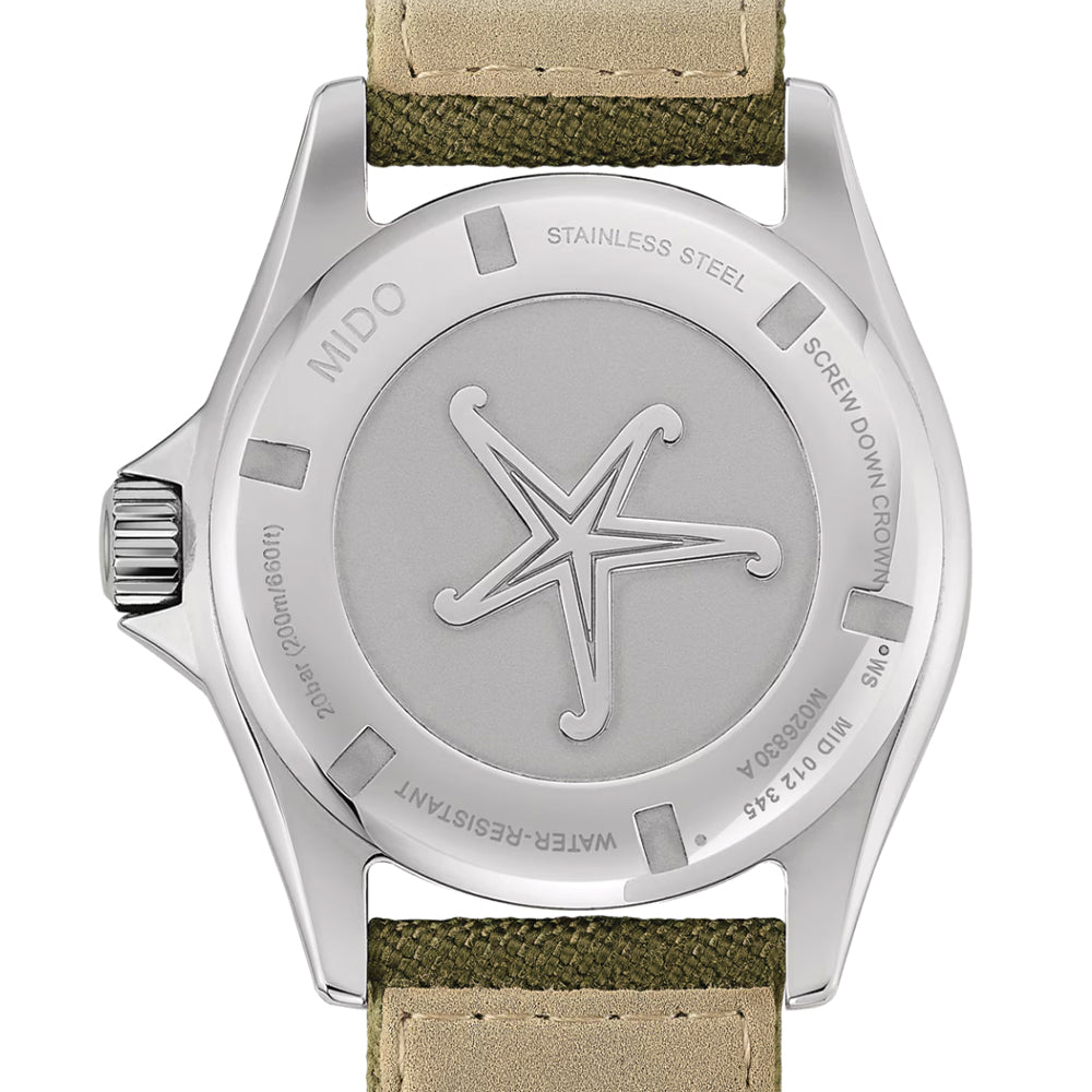 Ocean Star Tribute 40.5mm - Green on Fabric Strap