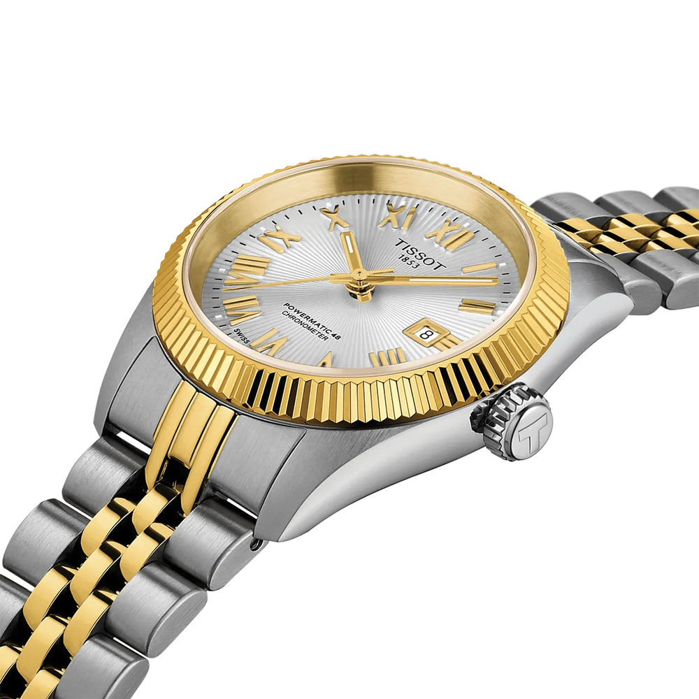 Ballade Two-Tone 30mm - Silver on Bracelet