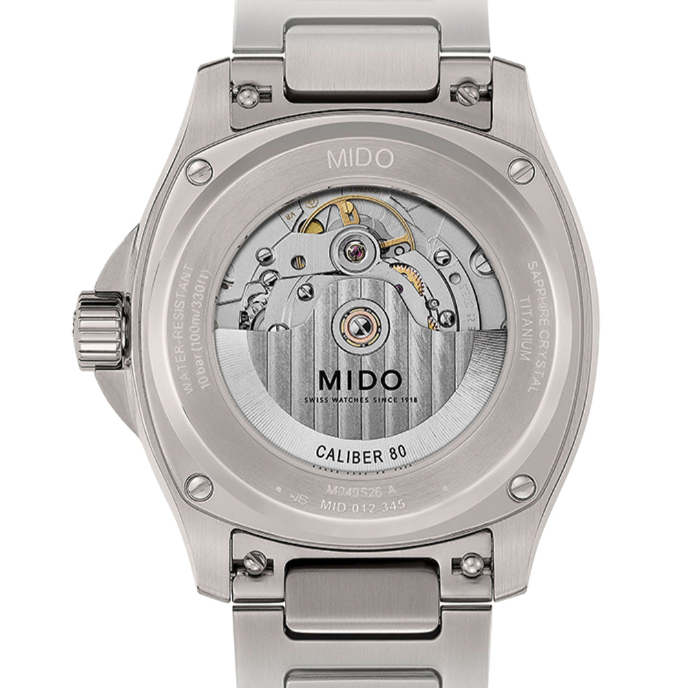 Multifort TV Big Date Titanium 40mm - Grey Gradient on Bracelet