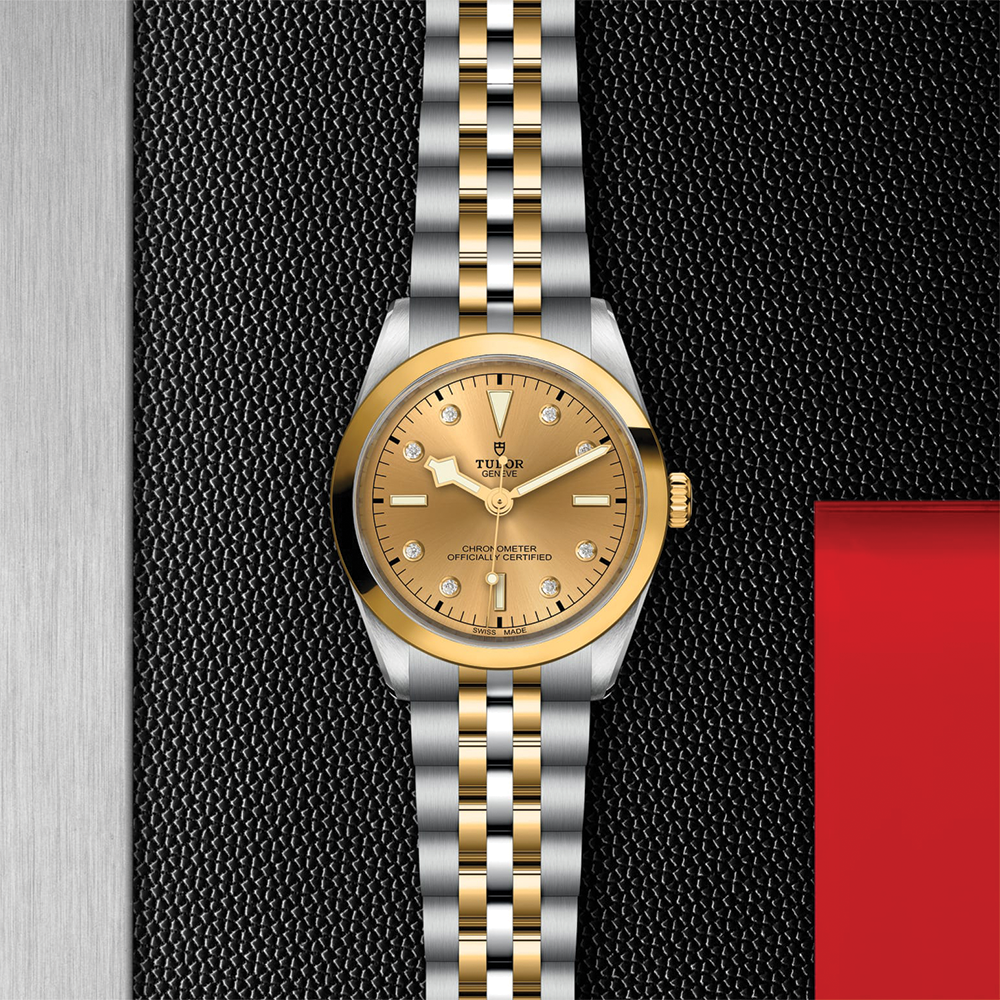 Black Bay One S&G 36mm - Champagne, Diamond-Set on Bracelet