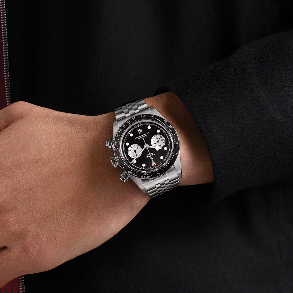 Black Bay Chrono 41mm - Black on 5-Link Bracelet