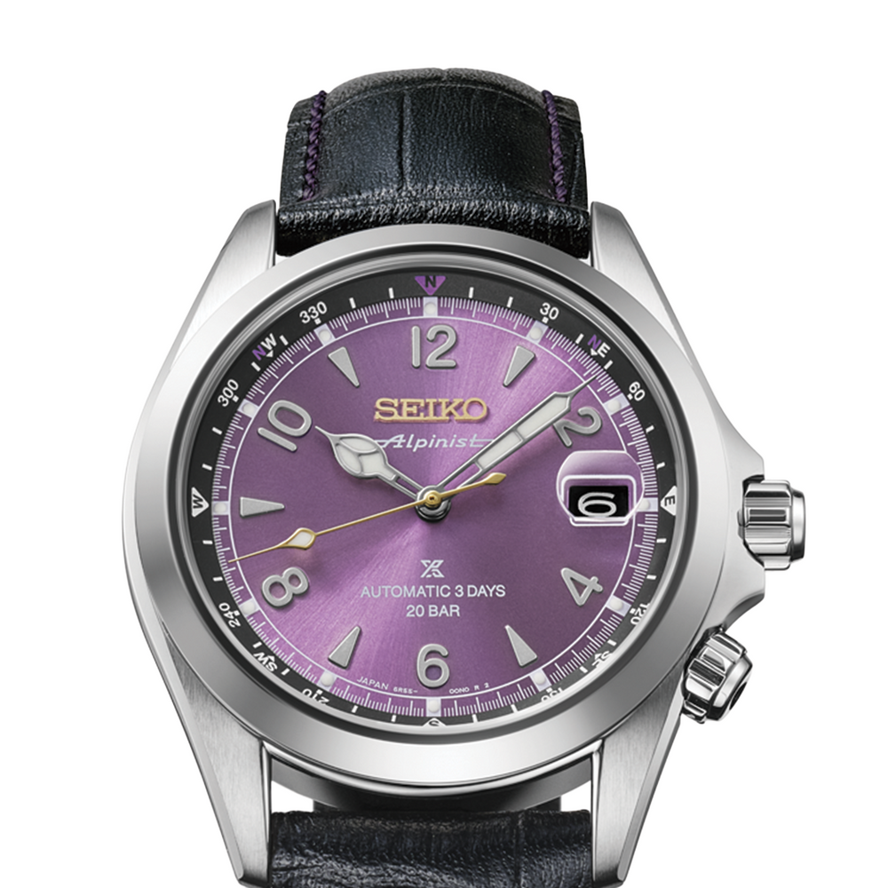 HBC006 Prospex Land 145th Anniversary Limited Edition 39.5mm - Purple on Leather Strap