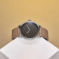 Fil d’Or Louis Erard x Wire Art Limited Edition 39mm - Brown on Leather Strap