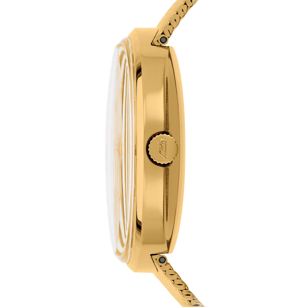 Commander 1959 Yellow Gold PVD 37mm - Silver on Bracelet