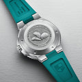 New York Harbor Limited Edition II 43.5mm - Aqua Green Mother of Pearl on Rubber Strap and Bracelet