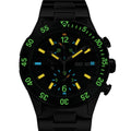 Roadmaster Rescue Chronograph 42mm - Green on Bracelet