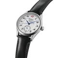 HCC005 Presage Classic 39.6mm - White on Leather Strap