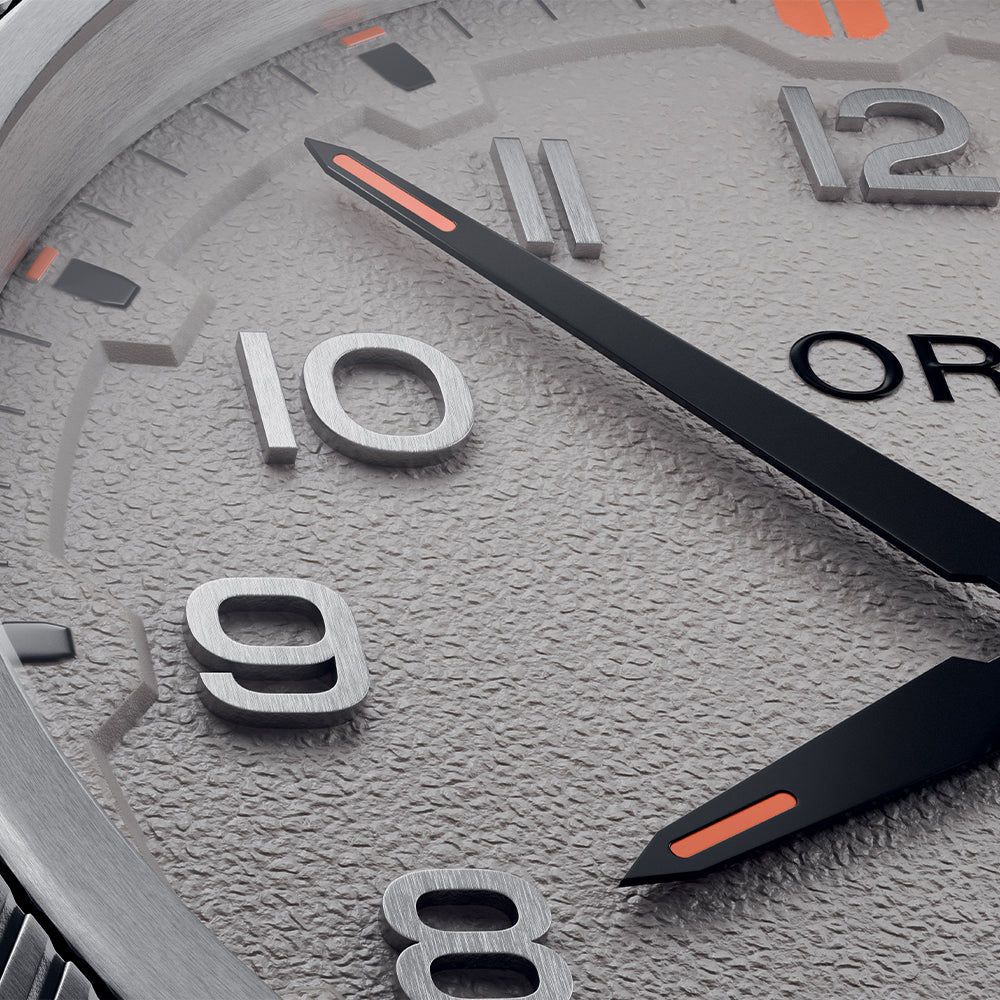 ProPilot Date 41mm - Chalk Grey on Leather Strap