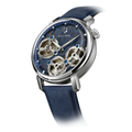 Spaceview Evolution 43.5mm - Blue on Leather Strap