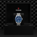 Pelagos Titanium 42mm - Blue, Ceramic Bezel on Bracelet w/ Extra Rubber Strap