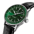 Navitimer Automatic 41mm - Green on Leather Strap