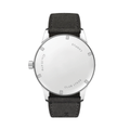 Club Campus Steel Back 38.5mm - Olive on Leather Strap