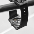 Rivanera Piccolo Musou 33mm - Black on Rubber Strap w/ Additional Strap