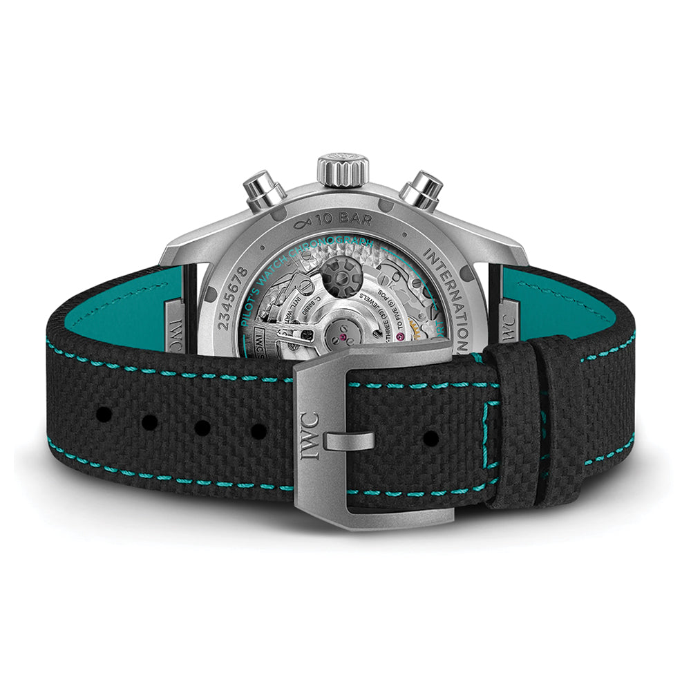 Pilot’s Watch Chronograph “Mercedes-AMG PETRONAS Formula One™ Team” Edition 41mm - Black on Rubber Strap