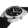 PRX Automatic Powermatic 80 40mm Black on Rubber Strap