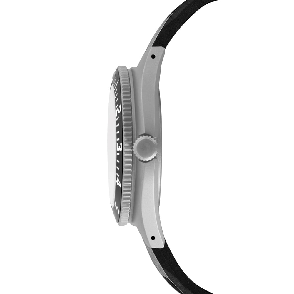 SSNAV No Date Arctic Edition 41mm - Arctic on Rubber Strap