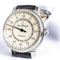 Perigraph 43mm - Ivory on Leather Strap
