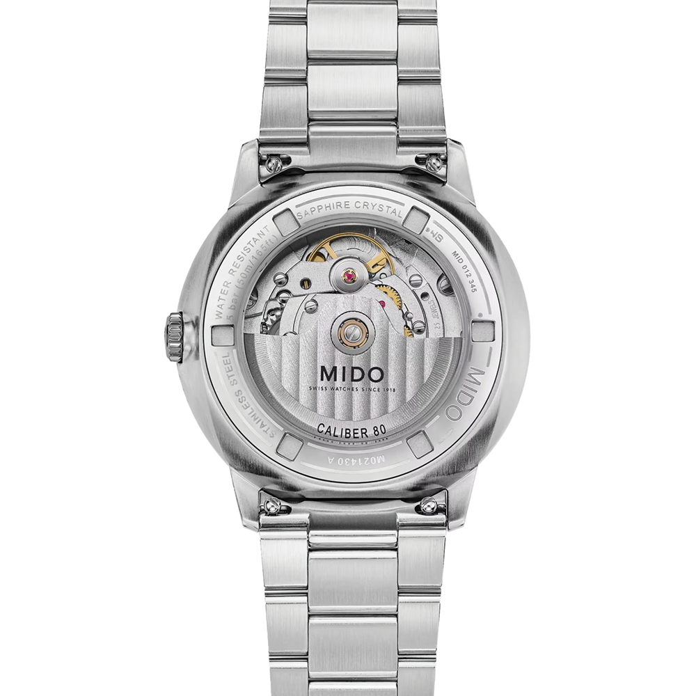 Commander Datoday 40mm - Silver on Bracelet