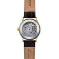 Bambino Version 7 Gold-Tone 38mm (2024 Update) - White on Leather Strap