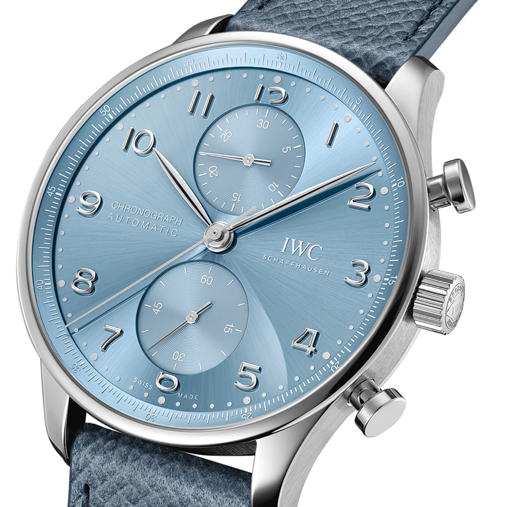 Portugieser Chronograph 41mm - Horizon Blue on Leather Strap