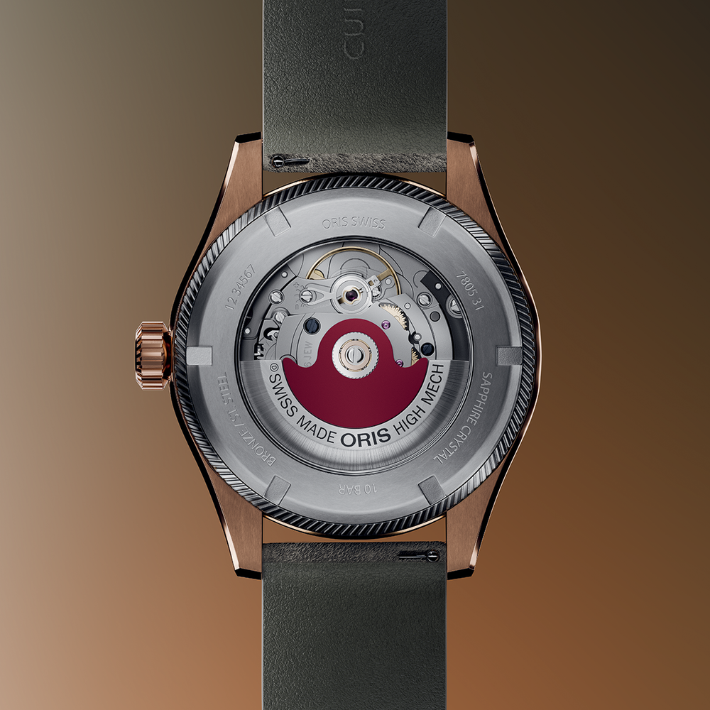 ProPilot Date Bronze 41mm - Black on Leather Strap