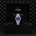 TUDOR Royal 30mm - Blue, Diamond-Set on Bracelet