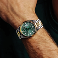 Tsuyosa 60 Automatic Two-Tone 40mm - Green on Bracelet