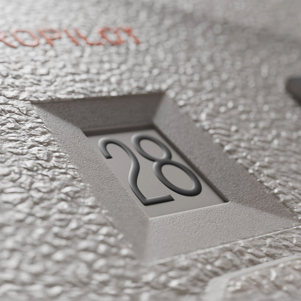 ProPilot Date 41mm - Chalk Grey on Leather Strap