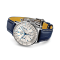 Navitimer B01 Chronograph 41mm - Silver on Leather Strap
