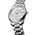 Master 40mm - Silver, Diamond-Set on Bracelet