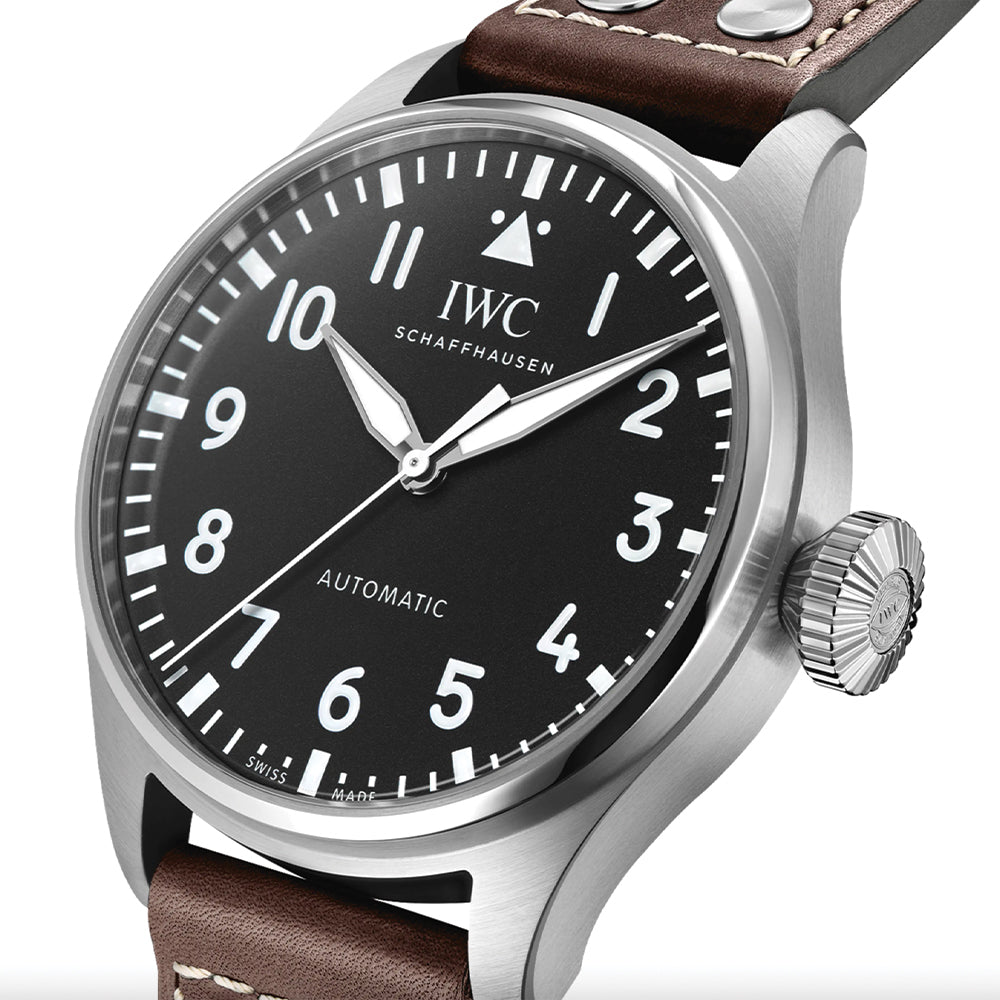 Big Pilot’s Watch 43mm - Black on Leather Strap