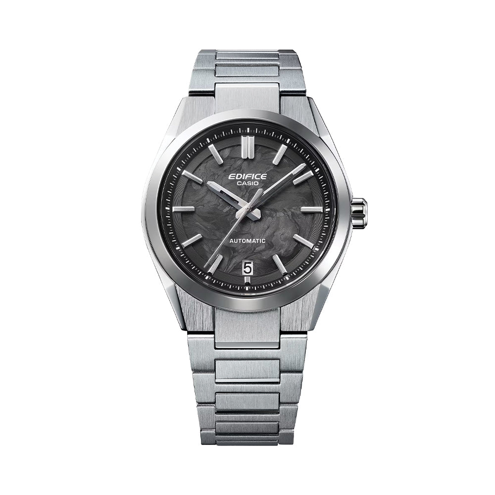 EFK-100CD-1A EDIFICE Automatic 39mm - Grey on Bracelet