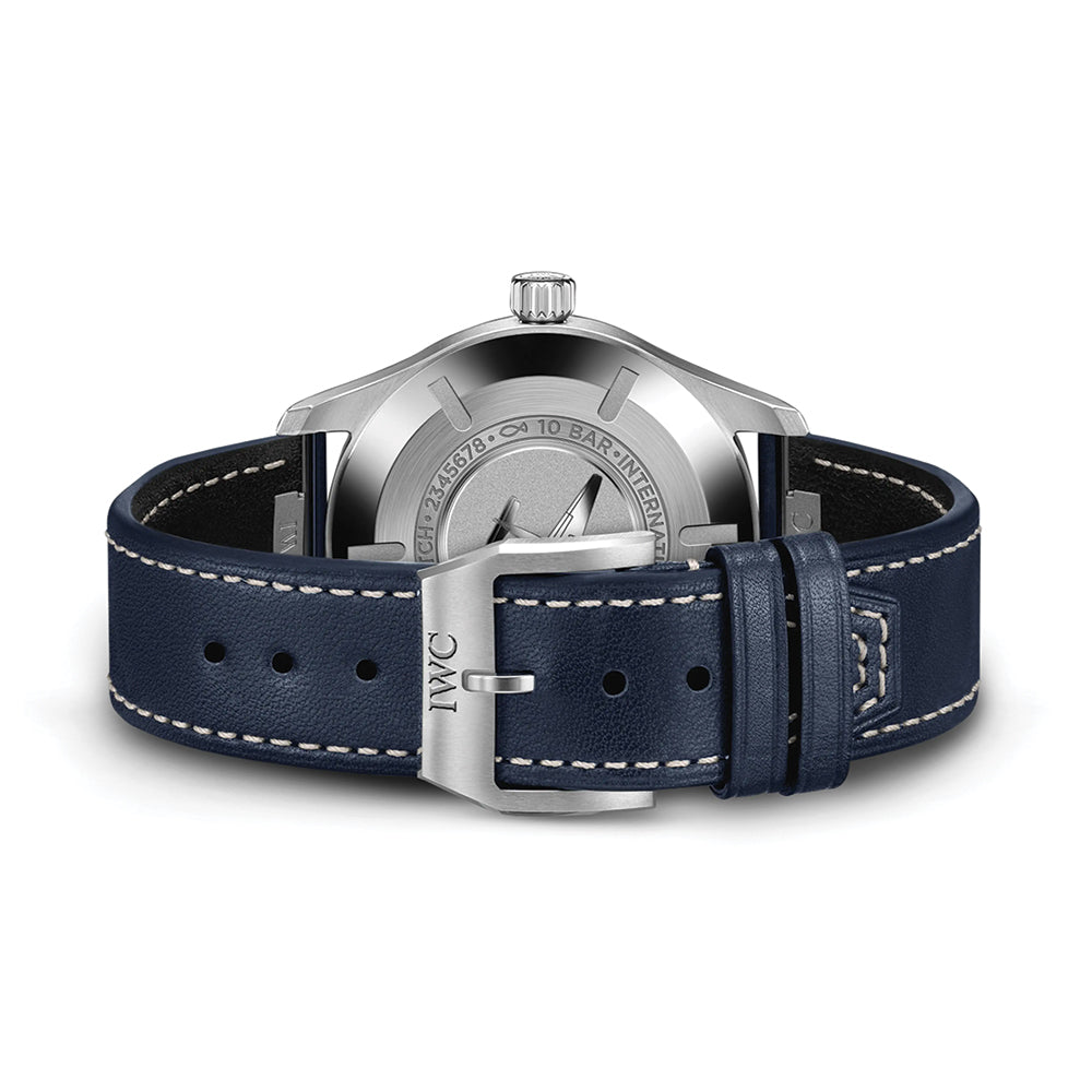 Pilot's Watch Automatic Mark XX 40mm - Blue on Leather Strap